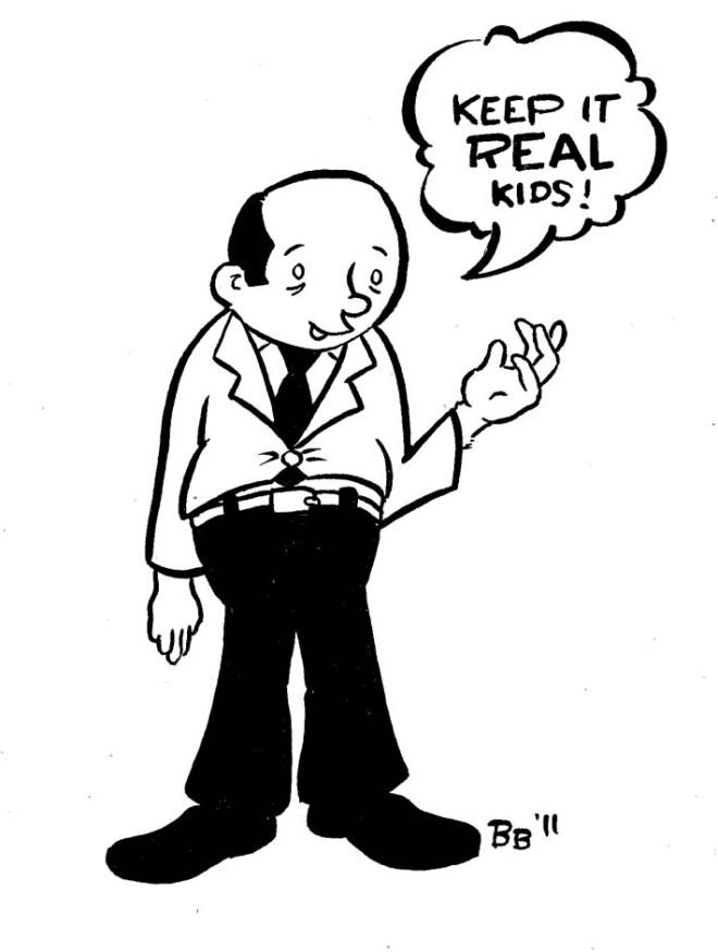 Illustration from Razorcake #61 by Brad Beshaw